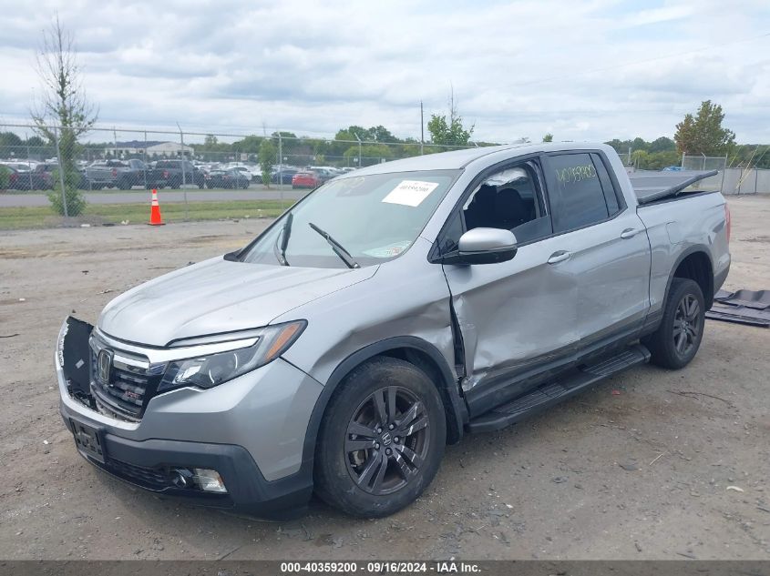 2020 Honda Ridgeline Awd Sport VIN: 5FPYK3F19LB031436 Lot: 40359200