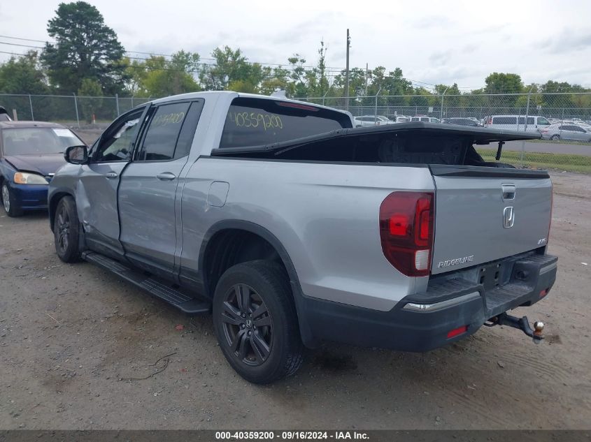 2020 Honda Ridgeline Awd Sport VIN: 5FPYK3F19LB031436 Lot: 40359200