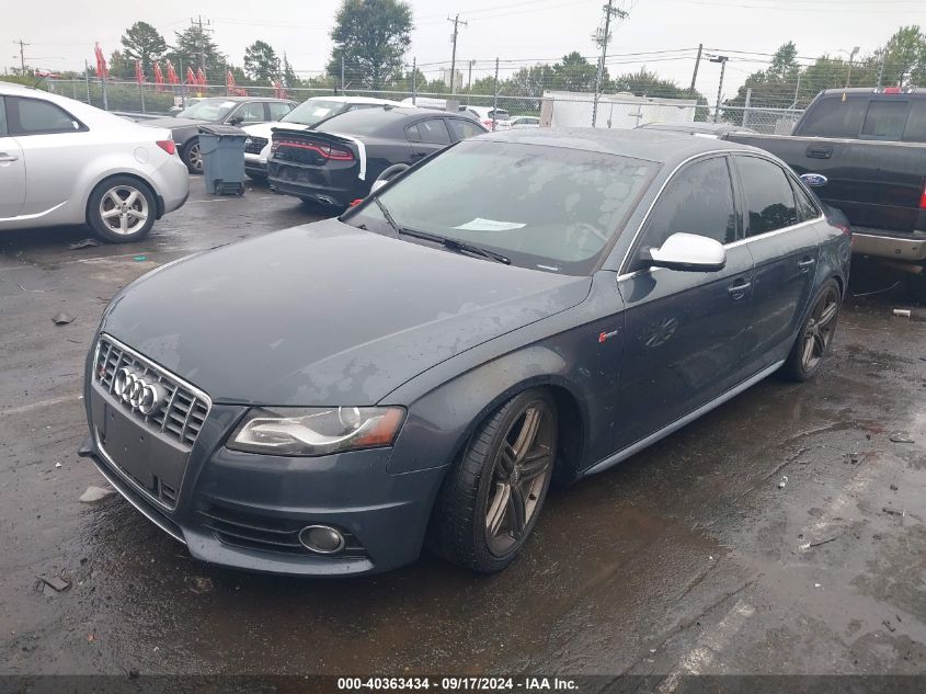 2011 Audi S4 3.0 Premium Plus VIN: WAUMGAFL1BA024564 Lot: 40363434