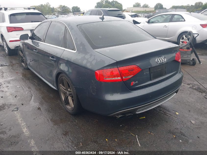 2011 Audi S4 3.0 Premium Plus VIN: WAUMGAFL1BA024564 Lot: 40363434