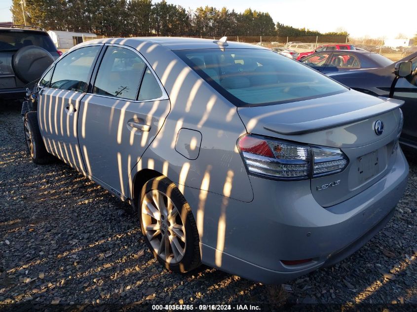 2010 Lexus Hs 250H Premium VIN: JTHBB1BA2A2007325 Lot: 40364765