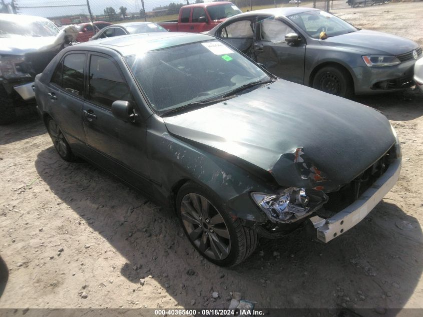 2002 Lexus Is 300 300 VIN: JTHBD192X20038229 Lot: 40365400