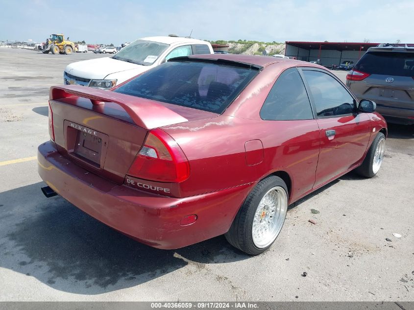 2000 Mitsubishi Mirage De VIN: JA3AY11AXYU028675 Lot: 40366059