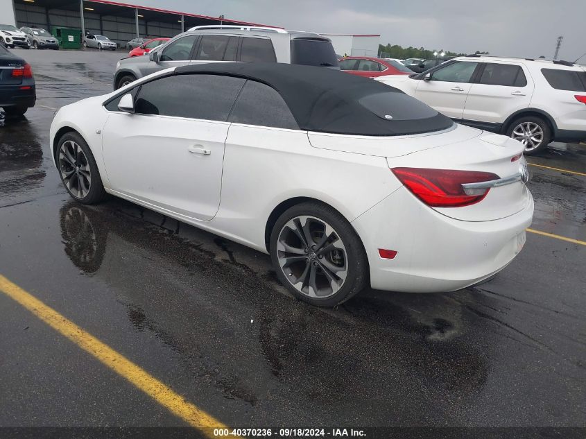 2019 Buick Cascada Premium VIN: W04WH3N57KG301202 Lot: 40370236