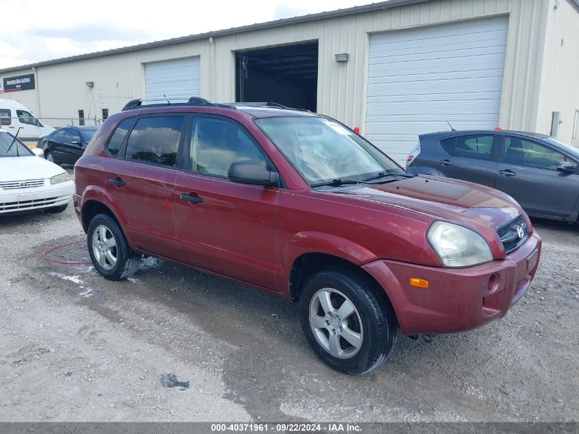 2008 Hyundai Tucson Gls VIN: KM8JM12B88U711345 Lot: 40371961