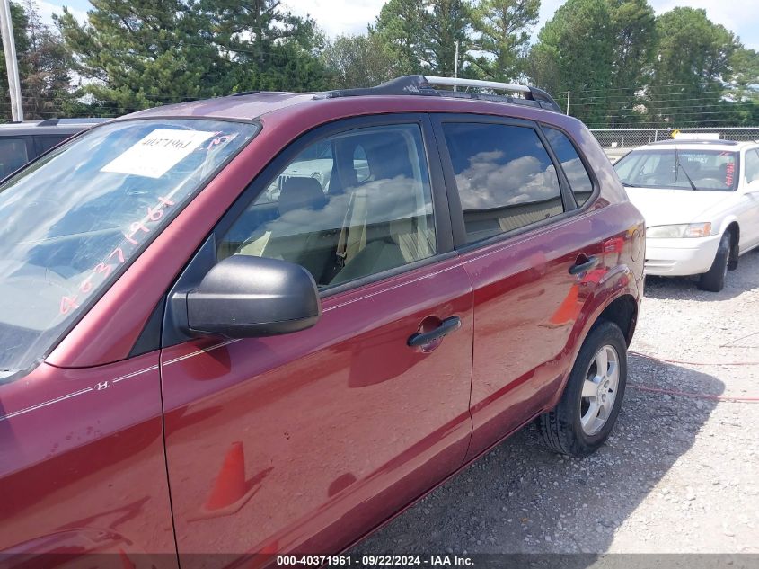 2008 Hyundai Tucson Gls VIN: KM8JM12B88U711345 Lot: 40371961