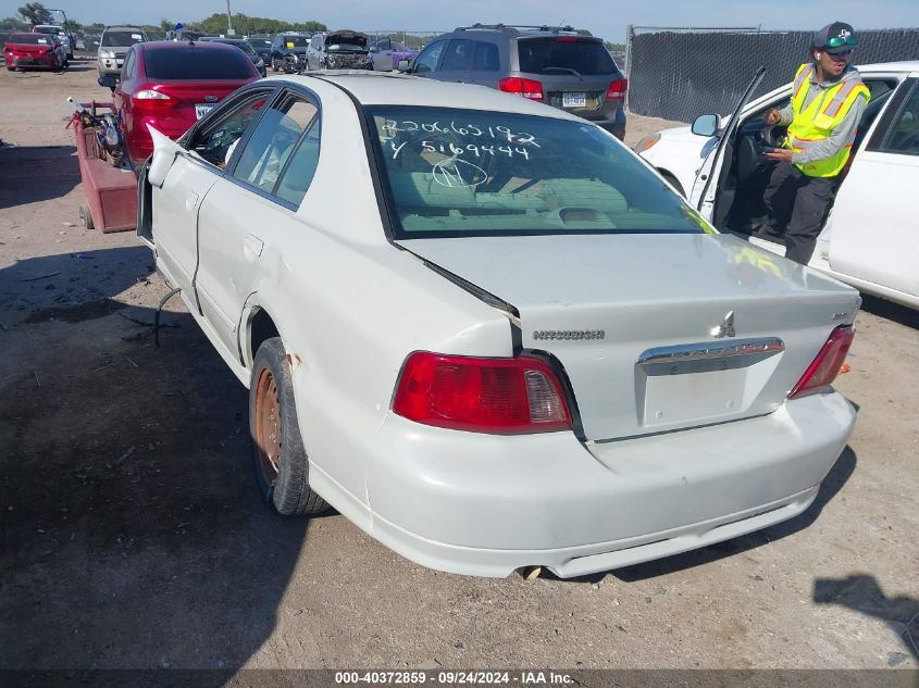 2002 Mitsubishi Galant Es/Ls VIN: 4A3AA46G32E079843 Lot: 40372859