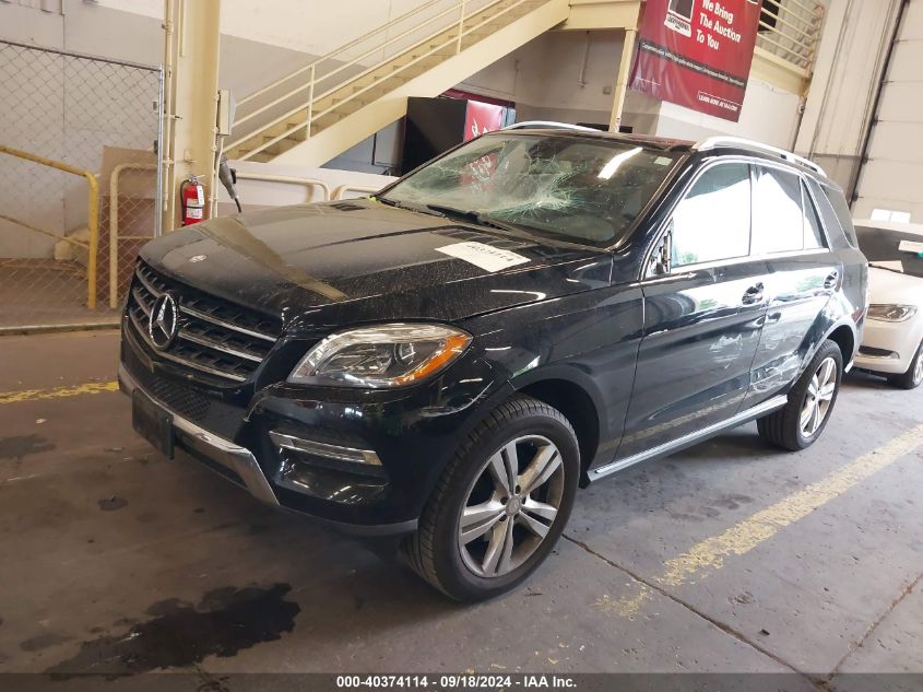 2013 Mercedes-Benz Ml 350 4Matic VIN: 4JGDA5HB0DA221661 Lot: 40374114