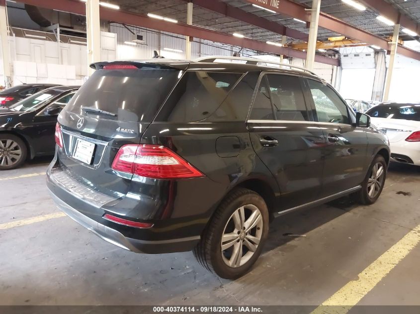 2013 Mercedes-Benz Ml 350 4Matic VIN: 4JGDA5HB0DA221661 Lot: 40374114