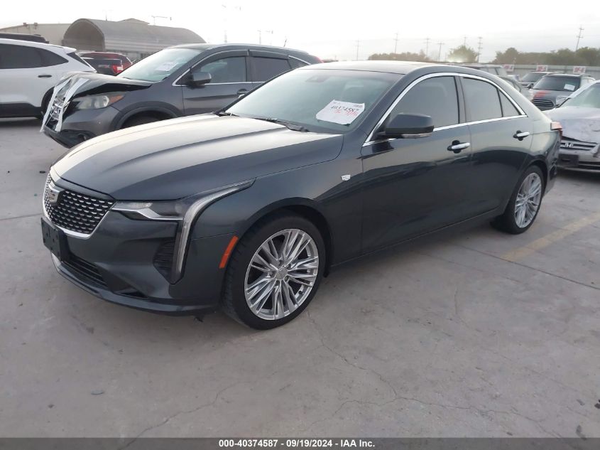 2020 Cadillac Ct4 Premium Luxury VIN: 1G6DB5RLXL0152137 Lot: 40374587