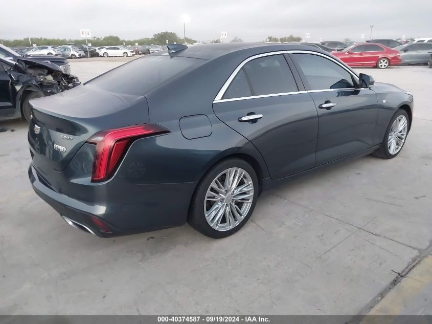 2020 Cadillac Ct4 Premium Luxury VIN: 1G6DB5RLXL0152137 Lot: 40374587