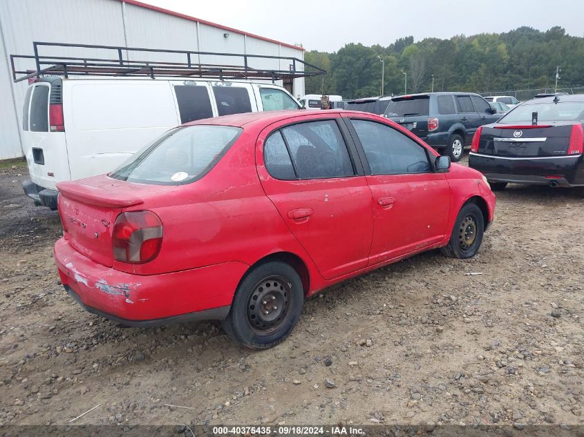 2002 Toyota Echo VIN: JTDBT123820245032 Lot: 40375435