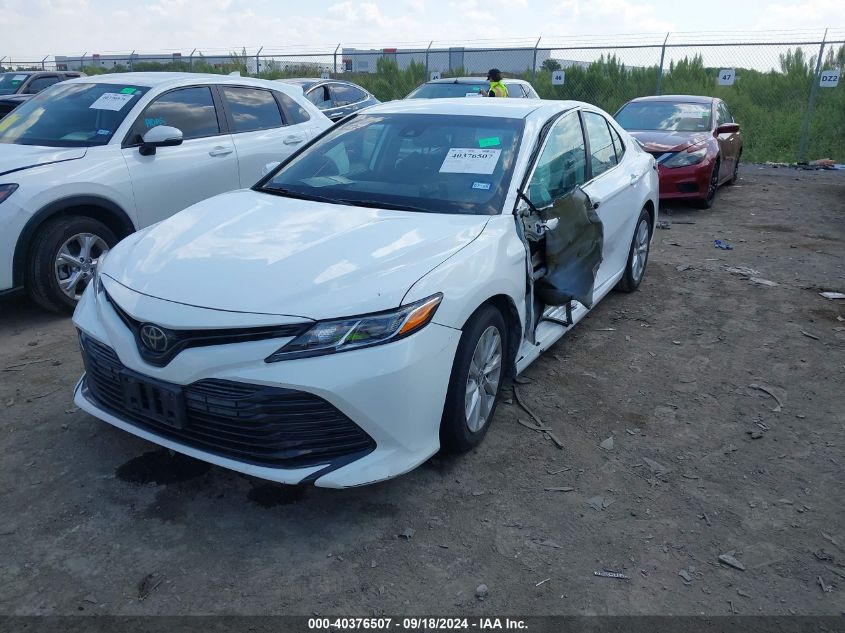 2019 Toyota Camry Le VIN: 4T1B11HKXKU216432 Lot: 40376507