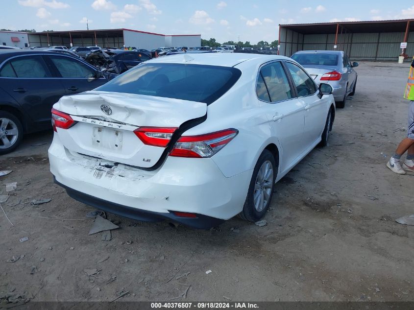 2019 Toyota Camry Le VIN: 4T1B11HKXKU216432 Lot: 40376507