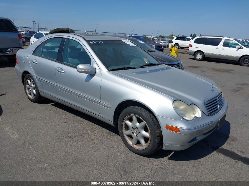 2002 Mercedes-Benz C 240 VIN: WDBRF61J12F252127 Lot: 40378982