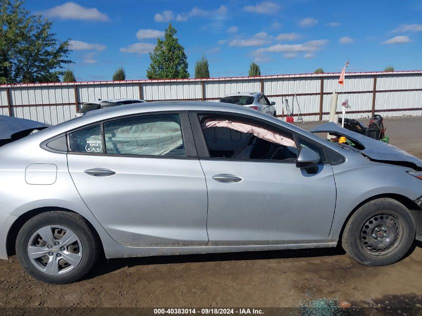 2016 Chevrolet Cruze Ls Auto VIN: 1G1BC5SM7G7256255 Lot: 40383014