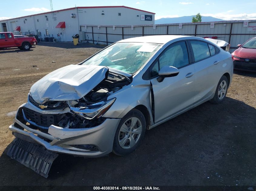 2016 Chevrolet Cruze Ls Auto VIN: 1G1BC5SM7G7256255 Lot: 40383014