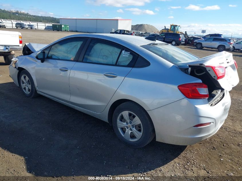 2016 Chevrolet Cruze Ls Auto VIN: 1G1BC5SM7G7256255 Lot: 40383014