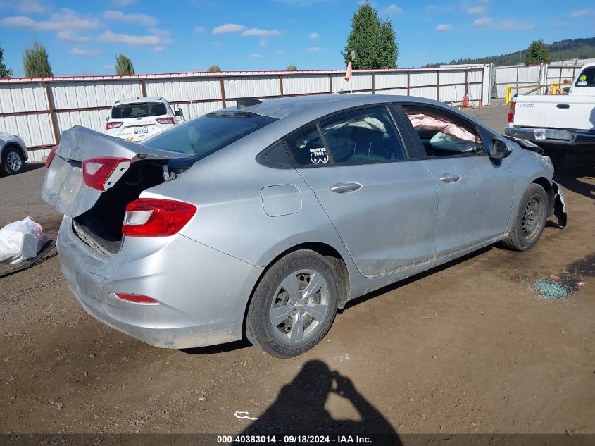 2016 Chevrolet Cruze Ls Auto VIN: 1G1BC5SM7G7256255 Lot: 40383014