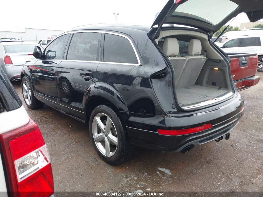 2012 Audi Q7 3.0T S Line Prestige VIN: WA1DGBFE5CD008114 Lot: 40384127