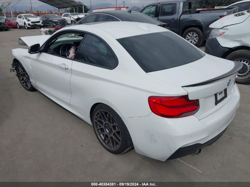 2018 BMW M240I VIN: WBA2J5C51JVC07480 Lot: 40384381