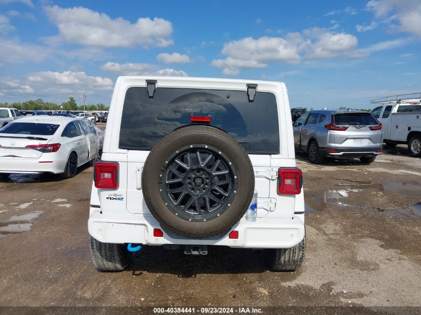 2021 Jeep Wrangler 4Xe Unlimited High Altitude 4X4 VIN: 1C4JJXP6XMW771394 Lot: 40384441