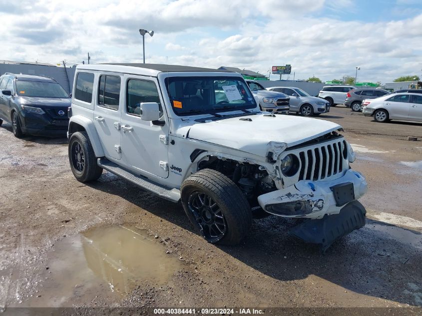 2021 Jeep Wrangler 4Xe Unlimited High Altitude 4X4 VIN: 1C4JJXP6XMW771394 Lot: 40384441