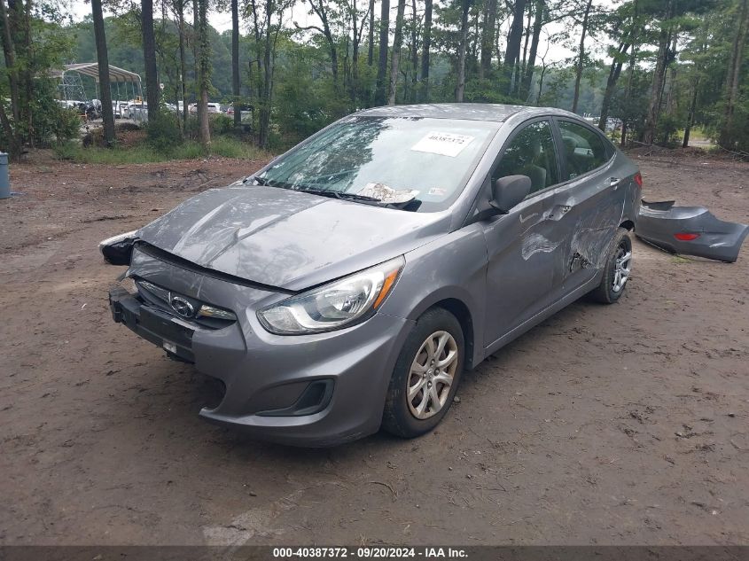 2014 Hyundai Accent Gls VIN: KMHCT4AE7EU719117 Lot: 40387372