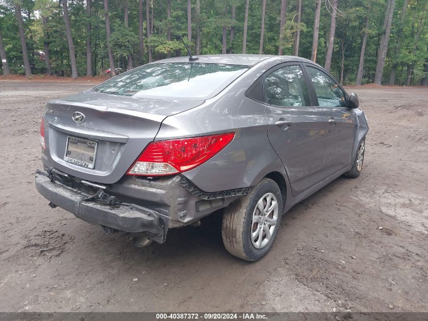 2014 Hyundai Accent Gls VIN: KMHCT4AE7EU719117 Lot: 40387372