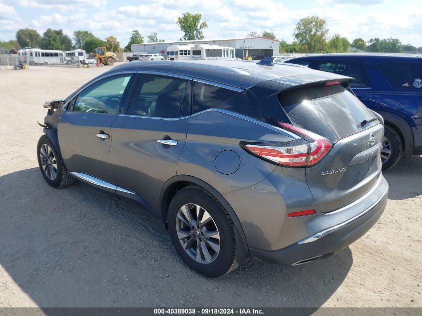 2017 Nissan Murano Platinum/S/Sl/Sv VIN: 5N1AZ2MHXHN118704 Lot: 40389038