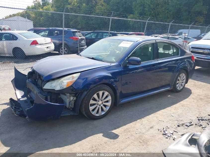 2011 Subaru Legacy 3.6R Limited VIN: 4S3BMDL67B2218500 Lot: 40389614