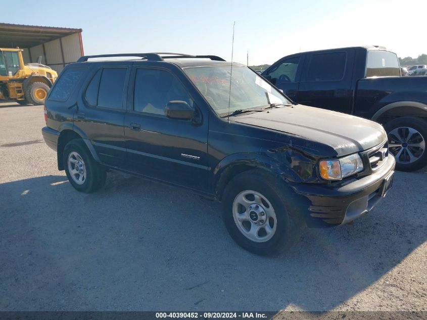 2002 Honda Passport Ex/Lx VIN: 4S6CK58W124403674 Lot: 40390452