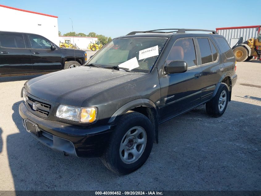 2002 Honda Passport Ex/Lx VIN: 4S6CK58W124403674 Lot: 40390452