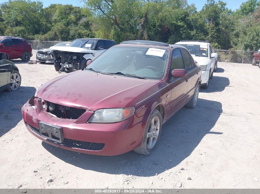 2003 Mazda Protege Dx/Es/Lx VIN: JM1BJ225831201072 Lot: 40393917