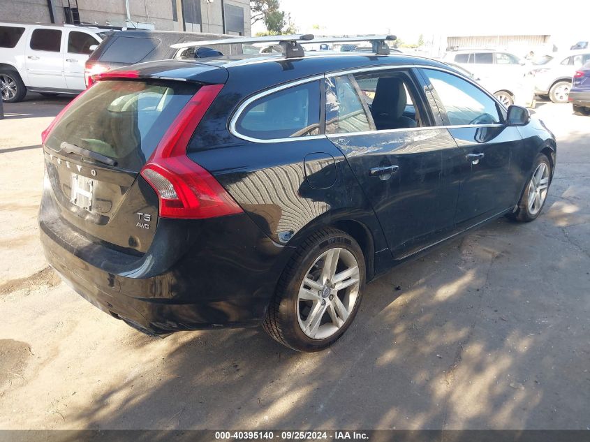 2015 Volvo V60 T5 Premier VIN: YV1612SB9F1201376 Lot: 40395140