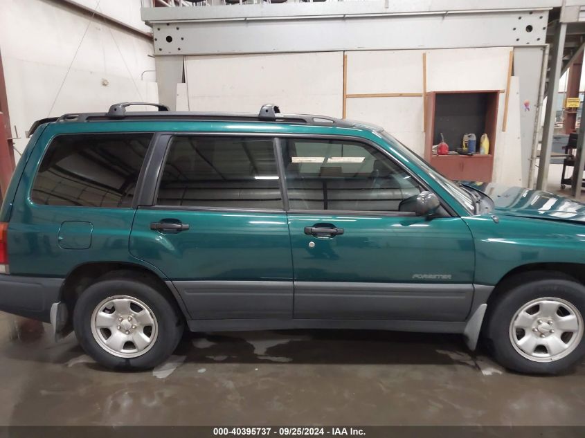 2000 Subaru Forester L VIN: JF1SF6356YH724733 Lot: 40395737