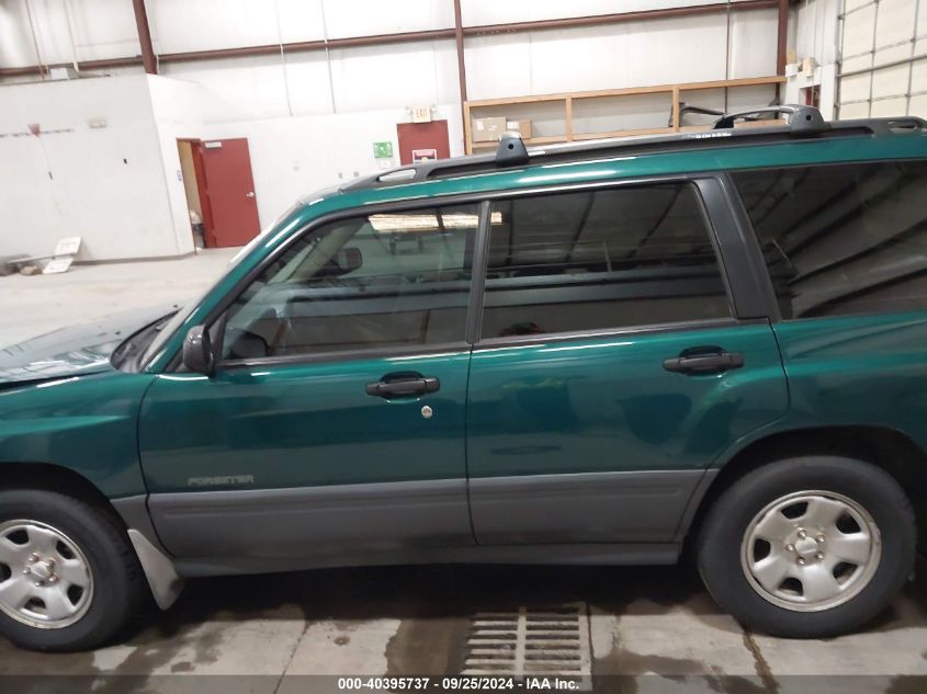 2000 Subaru Forester L VIN: JF1SF6356YH724733 Lot: 40395737