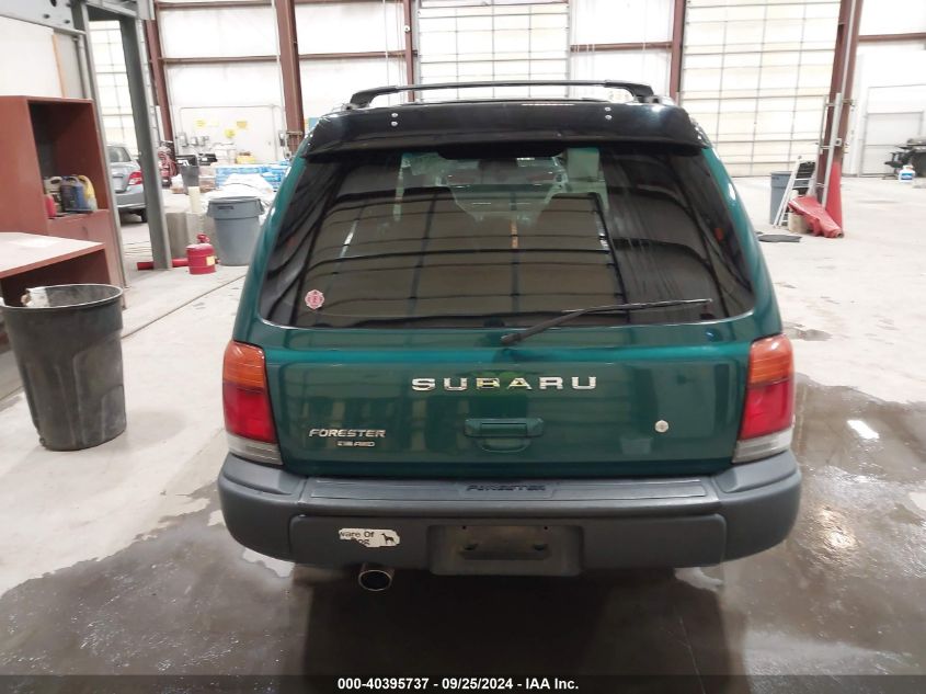 2000 Subaru Forester L VIN: JF1SF6356YH724733 Lot: 40395737