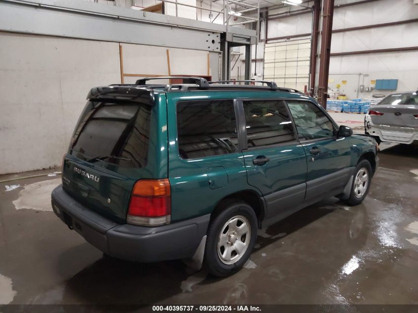 2000 Subaru Forester L VIN: JF1SF6356YH724733 Lot: 40395737