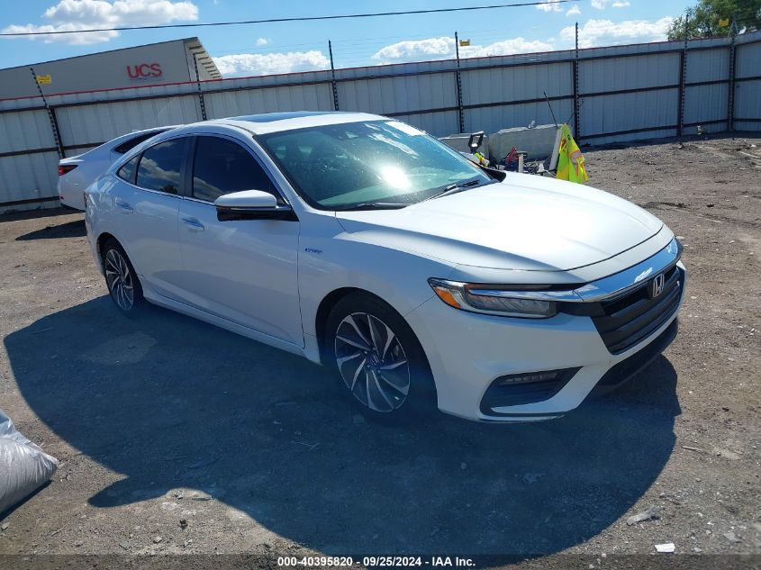 2019 Honda Insight Touring VIN: 19XZE4F98KE018455 Lot: 40395820