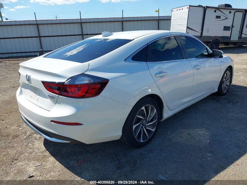 2019 Honda Insight Touring VIN: 19XZE4F98KE018455 Lot: 40395820