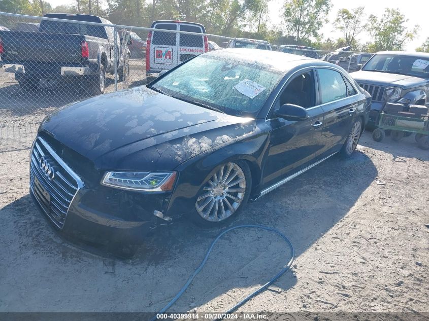 2015 Audi A8 L 3.0T VIN: WAU3GAFD3FN033477 Lot: 40399914