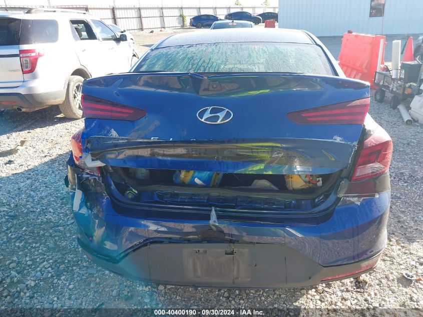 2019 Hyundai Elantra Se VIN: 5NPD74LF8KH498040 Lot: 40400190