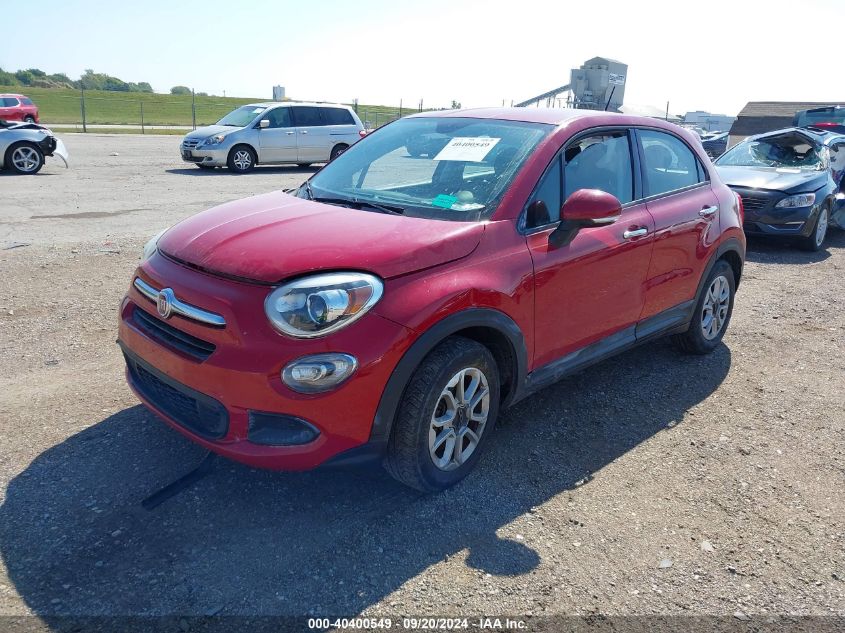 2017 Fiat 500X Pop Fwd VIN: ZFBCFXAB5HP579173 Lot: 40400549