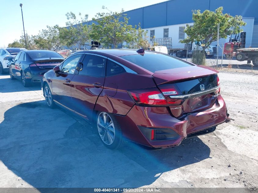 2019 Honda Clarity Plug-In Hybrid VIN: JHMZC5F19KC002759 Lot: 40401341