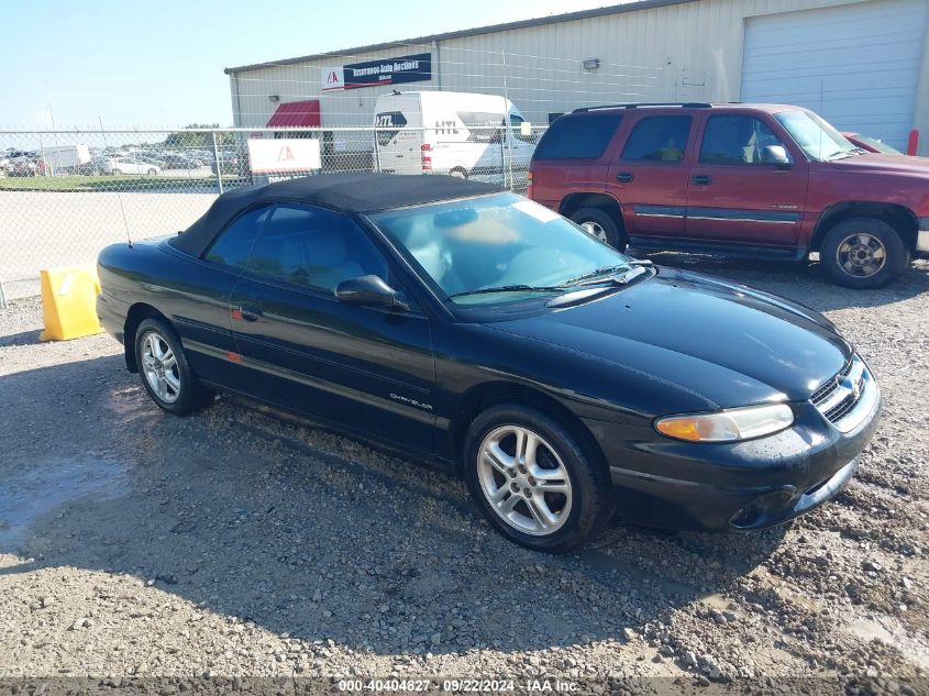 1997 Chrysler Sebring Jxi VIN: 3C3EL55H9VT628601 Lot: 40404827