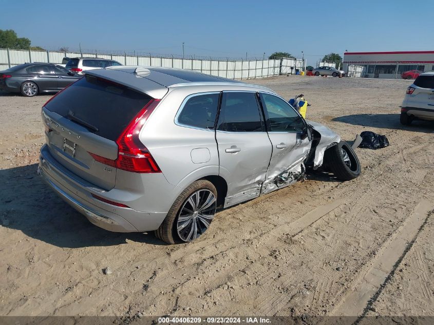 2022 Volvo Xc60 B5 Inscription VIN: YV4L12DL9N1039744 Lot: 40406209