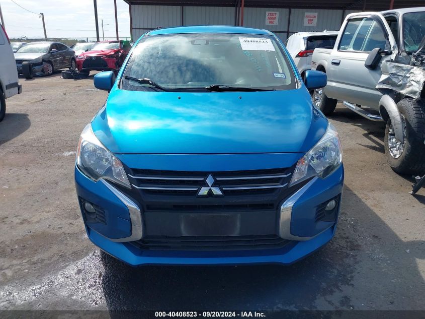 2022 Mitsubishi Mirage G4 Es VIN: ML32FUFJXNHF02947 Lot: 40408523