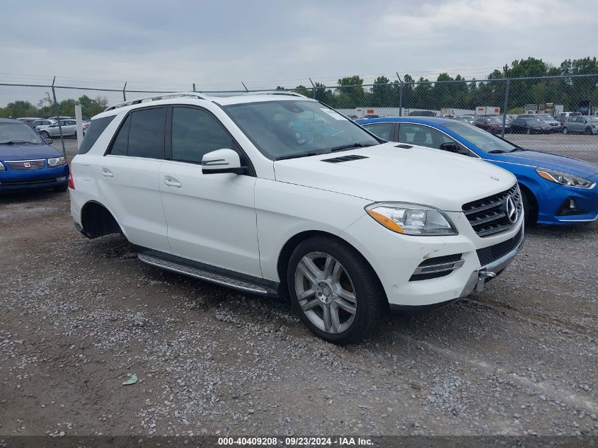 2015 Mercedes-Benz Ml 350 VIN: 4JGDA5JB9FA593450 Lot: 40409208