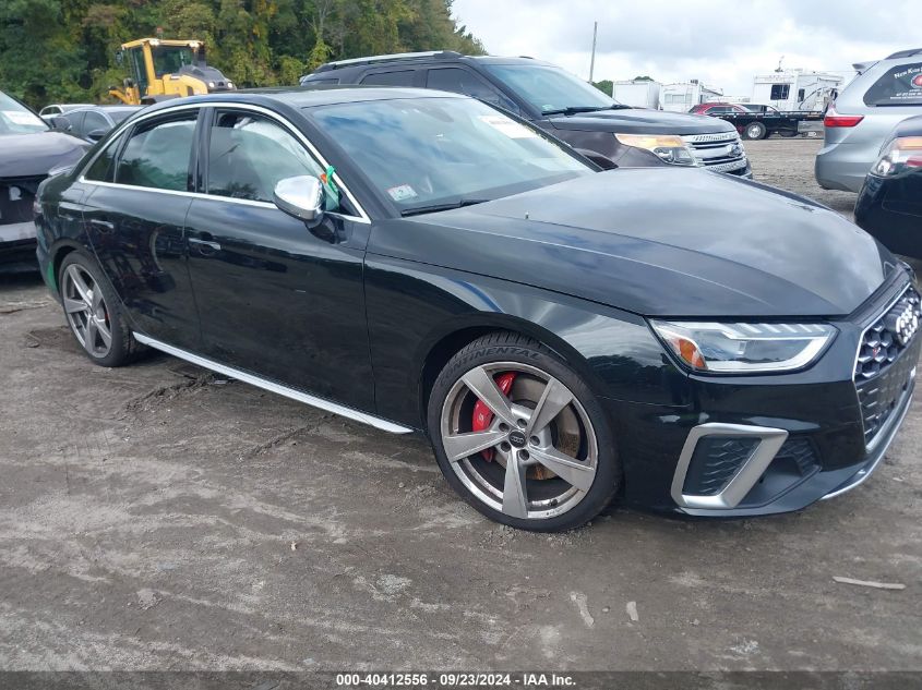 2020 Audi S4 Premium Plus Tfsi Quattro Tiptronic VIN: WAUB4AF48LA028847 Lot: 40412556